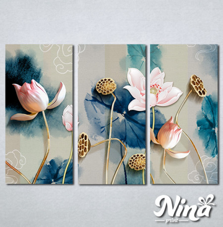 Slike na platnu Cvetna bajka Nina331_3