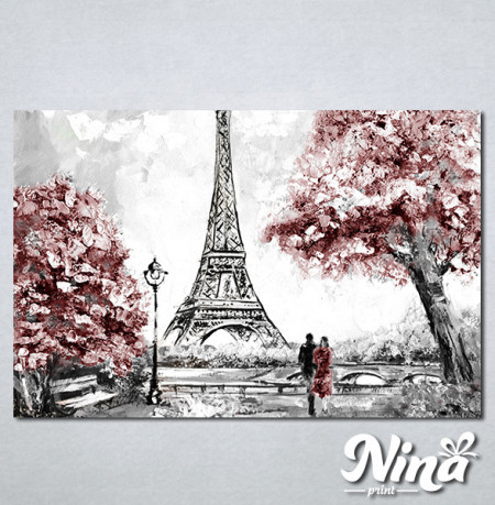 Slike na platnu Ljubav u Parizu Nina319_P