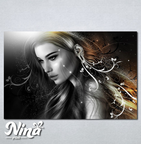 Slike na platnu Mistična devojka Nina227_P