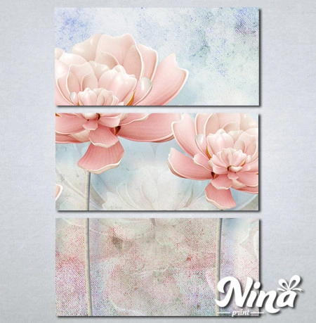 Slike na platnu Nežno roze cvet Nina259_3 - Img 3