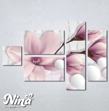 Slike na platnu Nezno roze magnolija Nina318_5 - Img 2