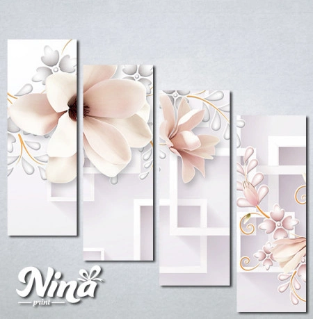 Slike na platnu Nezno roze magnolija Nina413_4 - Img 3