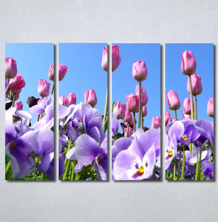 Slike na platnu Purple Flowers Nina30293_4