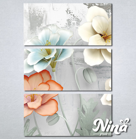 Slike na platnu Cvetovi u boji Nina403_3 - Img 2