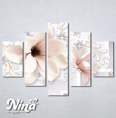 Slike na platnu Nezno roze magnolija Nina413_5