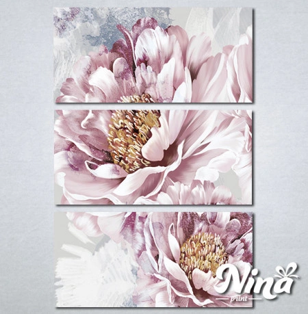 Slike na platnu Pastelne boje cvece Nina373_3 - Img 3
