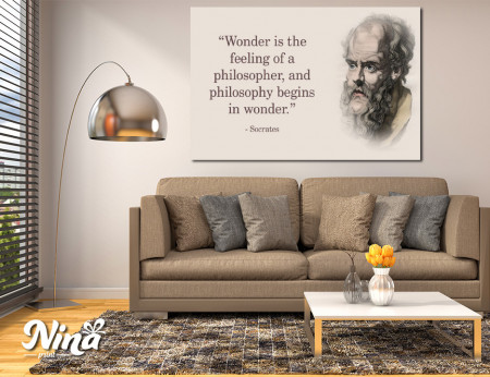Slika na platnu Sokrat filozof PL031