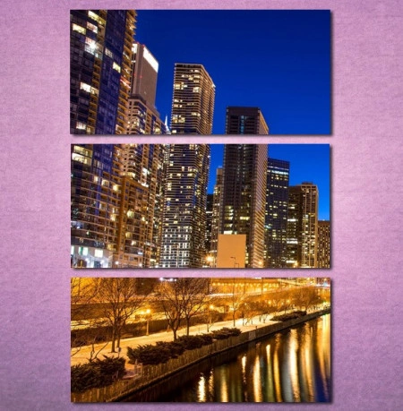 Slike na platnu Chicago Nina3095_3 - Img 3