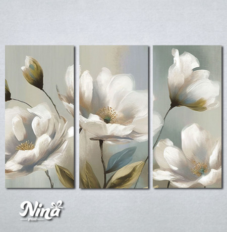 Slike na platnu Cvet bez boje Nina475_3