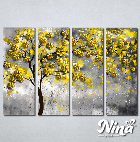 Slike na platnu Drvo žuto lišće Nina295_4 - Img 2