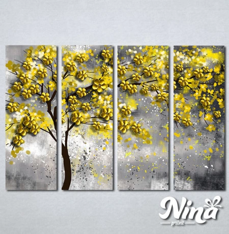 Slike na platnu Drvo žuto lišće Nina295_4 - Img 2