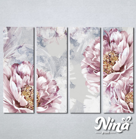 Slike na platnu Pastelne boje cvece Nina373_4 - Img 2