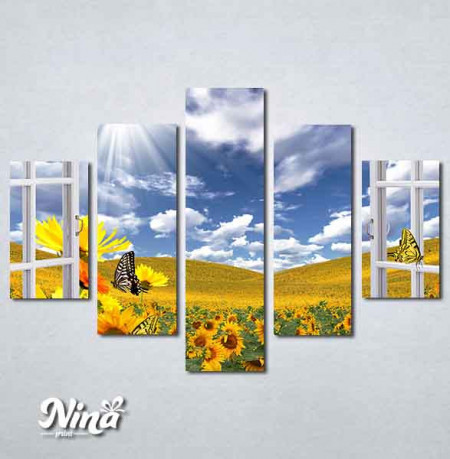 Slike na platnu Polje suncokreta Nina456_5