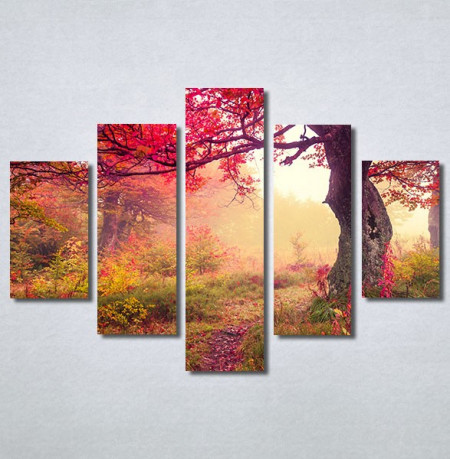 Slike na platnu Prelepa jesen u šumi Nina30244_5