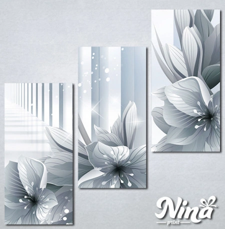 Slike na platnu 3d cvece Nina324_3 - Img 2