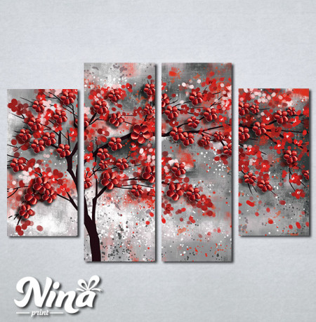 Slike na platnu Drvo crveno lišće Nina296_4