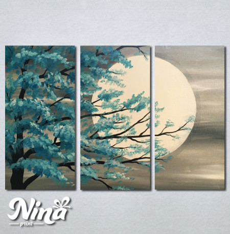 Slike na platnu Drvo i mesec Nina235_3