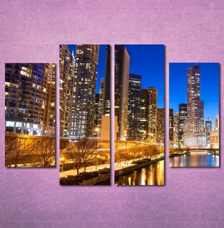 Slike na platnu Chicago Nina3095_4 - Img 2