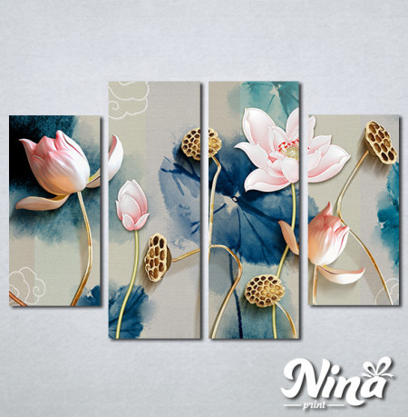 Slike na platnu Cvetna bajka Nina331_4