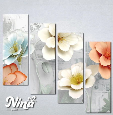 Slike na platnu Cvetovi u boji Nina403_4 - Img 3