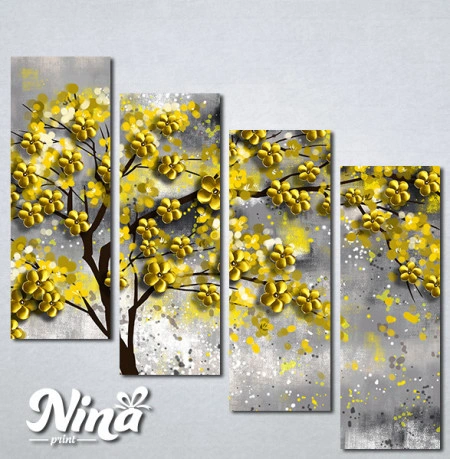 Slike na platnu Drvo žuto lišće Nina295_4 - Img 3