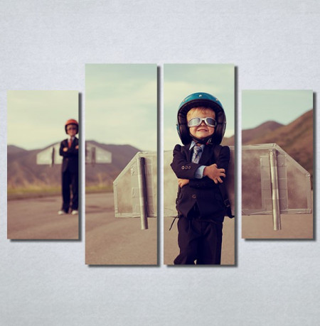Slike na platnu Mali pilot Nina30153_4 - Img 2