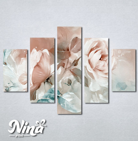 Slike na platnu Nezne pastelne boje Nina368_5