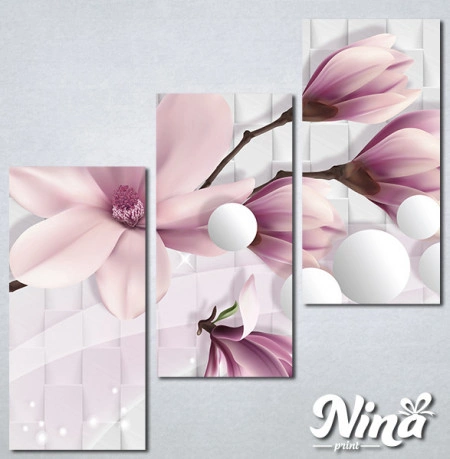 Slike na platnu Nezno roze magnolija Nina318_3 - Img 2