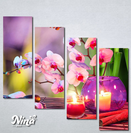 Slike na platnu Orhideja i zen kamenje Nina429_4 - Img 3