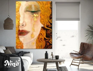 Gustav Klimt Golden Tears RP017