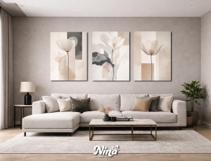 Mir u tonovima DIGITAL ART slike na platnu ms270