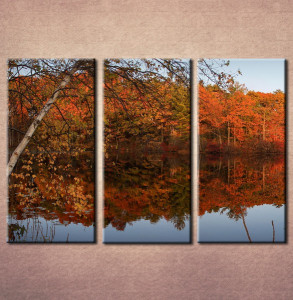 Slika na platnu Jesen reka 3017_3