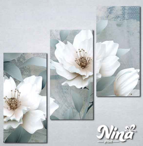 Slike na platnu Beli cvet Nina262_3 - Img 2