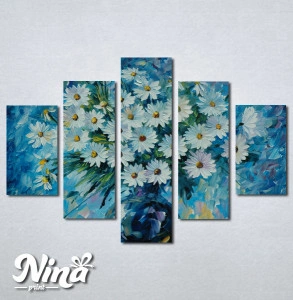 Slike na platnu Cvece u vazi Nina240_5