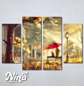 Slike na platnu Devojcica i macka Nina243_4