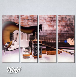 Slike na platnu Gitara i viski Nina484_4
