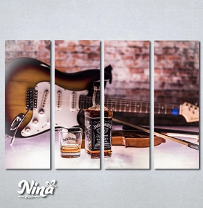 Slike na platnu Gitara i viski Nina484_4