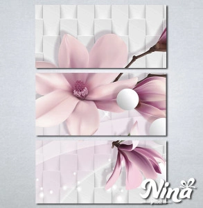 Slike na platnu Nezno roze magnolija Nina318_3 - Img 3