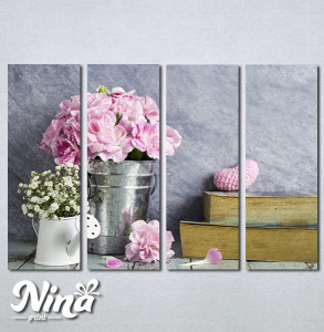 Slike na platnu Prolecni roze cvet Nina399_4