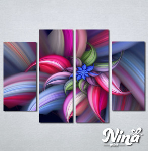 Slike na platnu Šarena apstrakcija Nina251_4