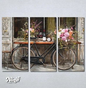 Slike na platnu Vintage kafic Nina669_3
