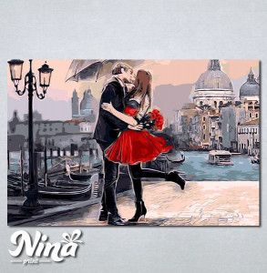 Slike na platnu Zaljubljeni par Nina246_P
