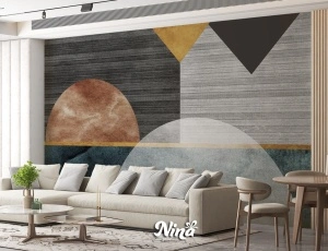 Foto tapet U ritmu oblikaTapet511