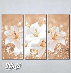 Slike na platnu Beli ljiljani Nina389_3