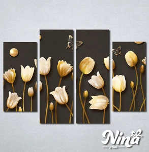 Slike na platnu Cvetna čarolija Nina299_4