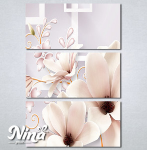 Slike na platnu Nezno roze magnolija Nina413_3 - Img 2