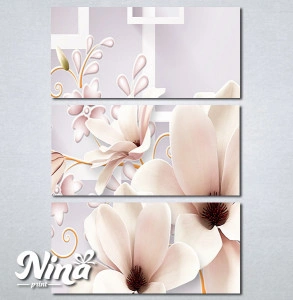Slike na platnu Nezno roze magnolija Nina413_3 - Img 2