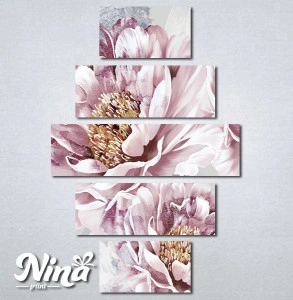 Slike na platnu Pastelne boje cvece Nina373_5 - Img 2