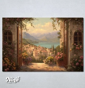 Slike na platnu Pogled na leto Nina668_P