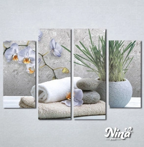 Slike na platnu Spa ljubicasta orhideja Nina459_4 - Img 2